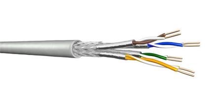 Draka ICS IE ToughCat síťový kabel S/FTP (SFTP) cat. 7 LSHF Dca lanko, průmyslov