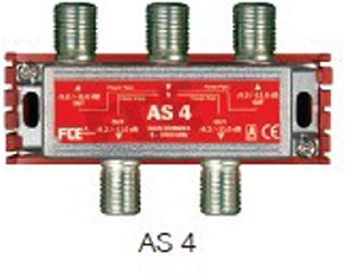 Fte AS 4 satelitní rozbočovač na 4 TV 5-2400MHz