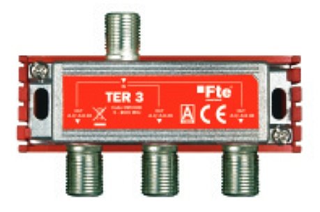 Fte TER 3 televizní rozbočovač na 3 TV 5-1000MHz