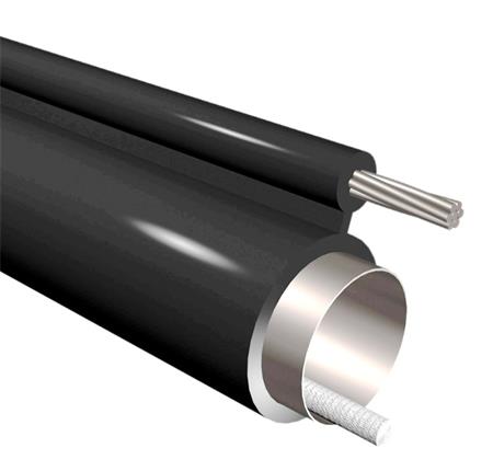 KDP Fles 20 kabelová chránička HDPE 20mm, závěsná, černá