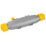 Matrix I spojka HDPE trubek 40/40mm, dělená, rozšířená, IP54, šedá