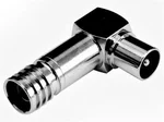 PPC 84025000 konektor IECf na kabel 4,8/6,8mm (Coax9, H125), krimpovací, úhlový