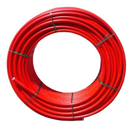 SPUR kabelová chránička HDPE 40/33mm, červená + černý pruh