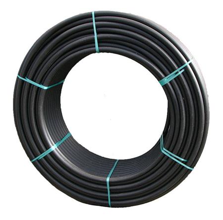 SPUR kabelová chránička HDPE 40/33mm, černá + červený pruh