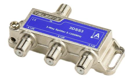 Teleste 3DSS3-B televizní rozbočovač na 3 TV 5-1218MHz, BarrIER, DOCSIS® 3.1