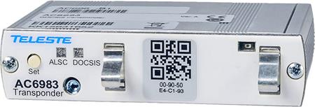 Teleste AC6983 transpondér DOCSIS® 3.0, 5-65/1002MHz, pro zesilovače Acxxxx, ACE