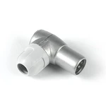 Televes 4130 konektor IECm na kabel 6,5-7mm, úhlový, stíněný