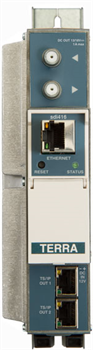 Terra SDI416 streamer, transmodulátor 16x DVB-S/S2/S2X na IP, FTA