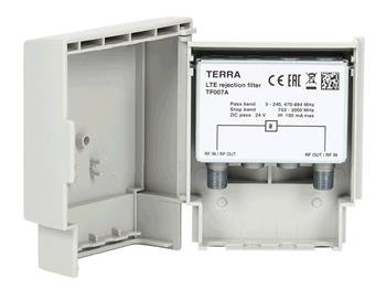 Terra TF007A propust 5-240 a 470-694 MHz, filtr 4G+5G (LTE 700 MHz), venkovní