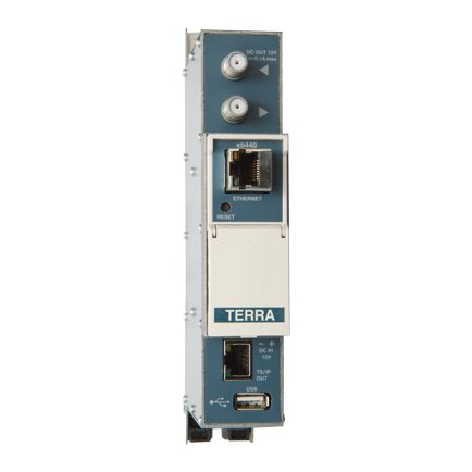 Terra transmodulátor/streamer STI440, 4 x DVBT/T2/C na IP