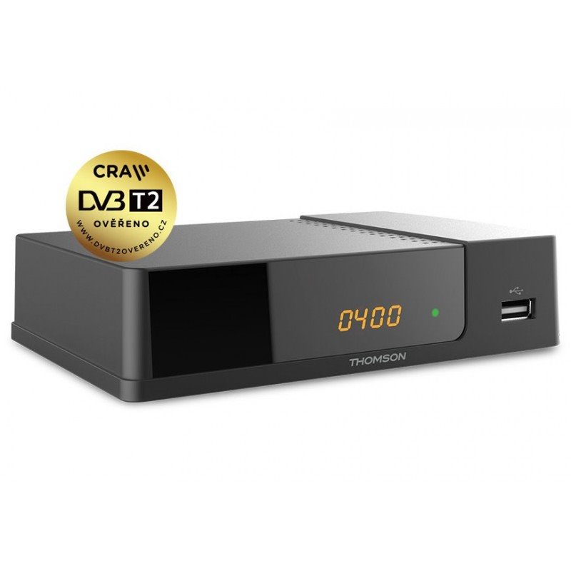 THOMSON THT709 FTA přijímač DVB-T2, HEVC H.265